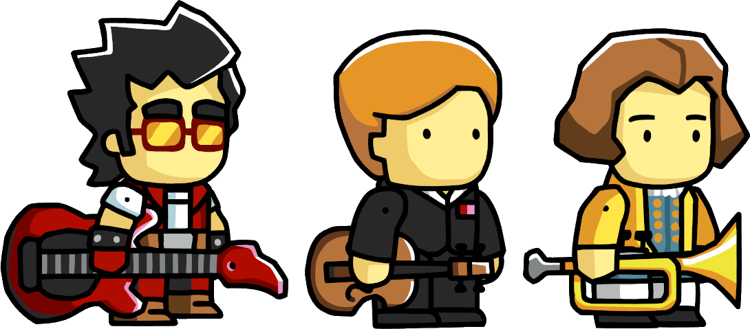 Animated_ Mariachi_ Band_ Characters.png PNG Image