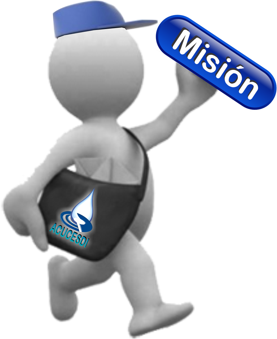 Animated Messengerwith Mission Sign PNG Image