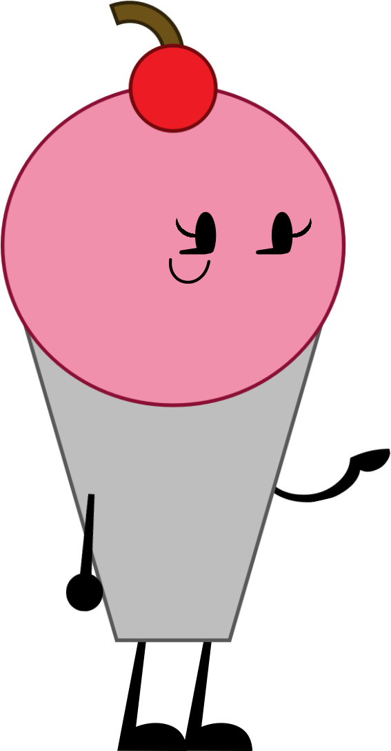 Animated Milkshake Character PNG Image