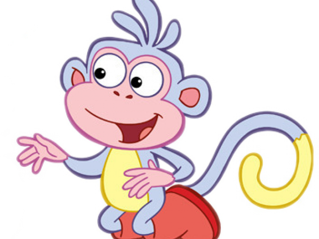 Animated Monkey Character Dora The Explorer PNG Image