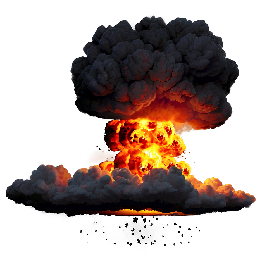 Animated Nuclear Bomb Explosion Png 13 PNG Image