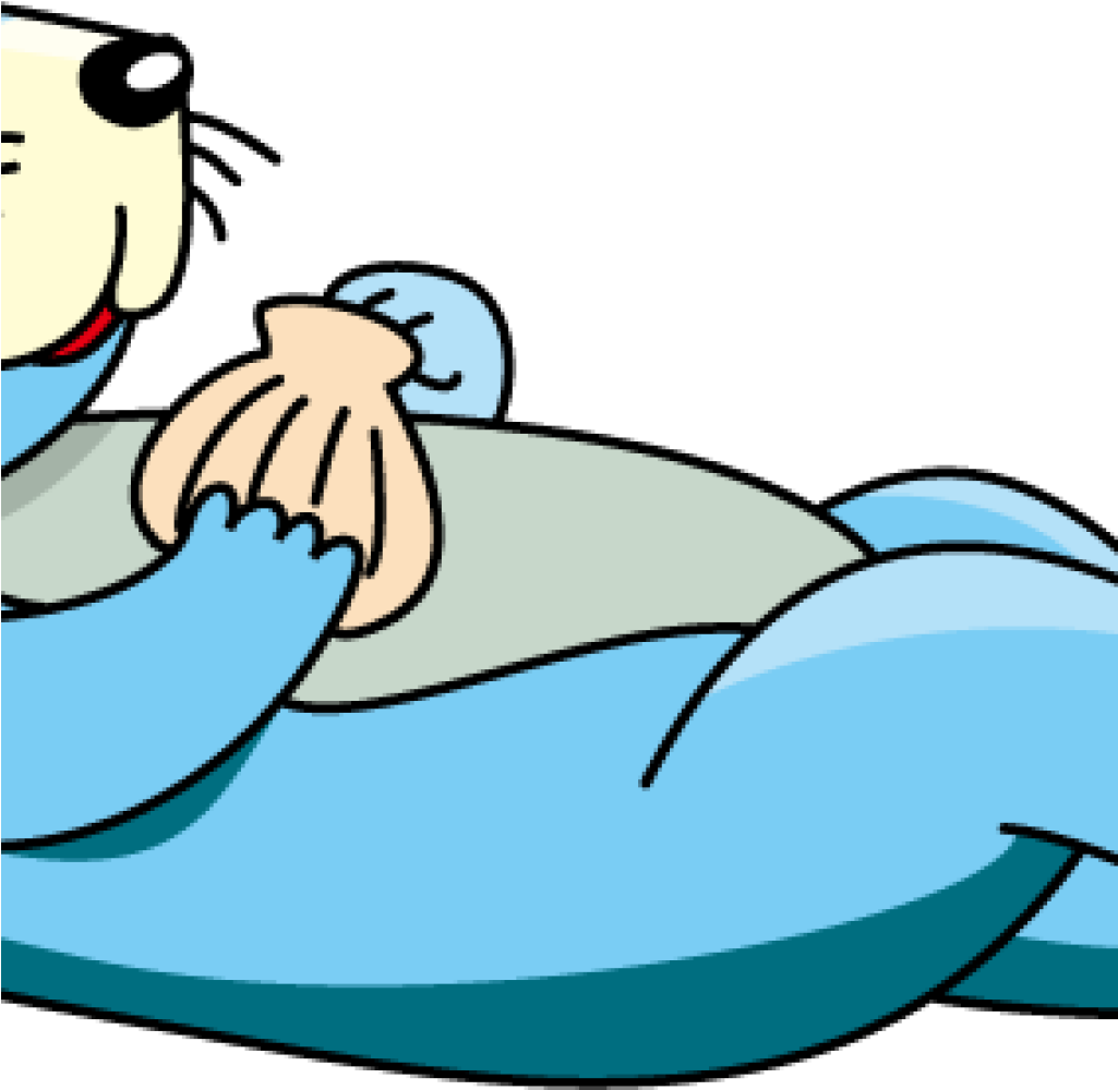 Animated Otter Playing With Shell PNG Image