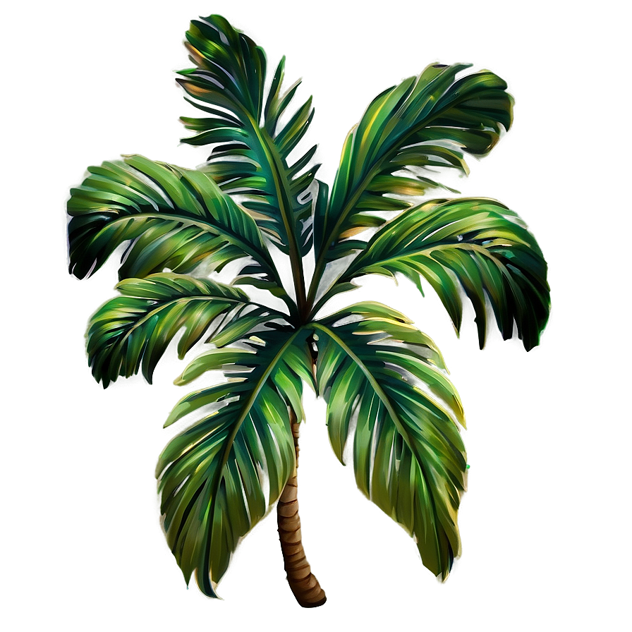 Animated Palm Leaves Png 41 PNG Image