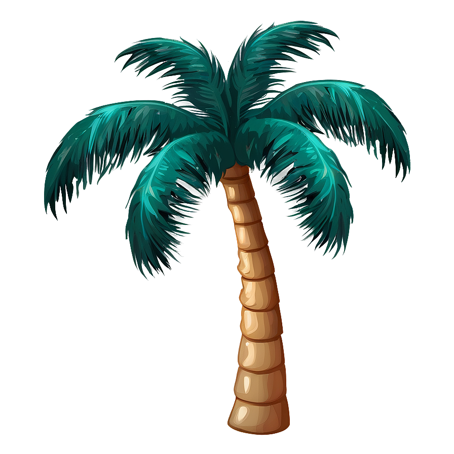 Animated Palm Tree Emoji Png Kab21 PNG Image