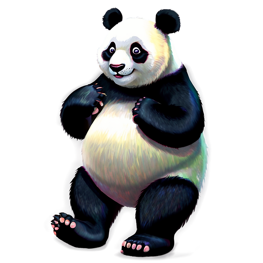 Animated Panda Character Png Now68 PNG Image