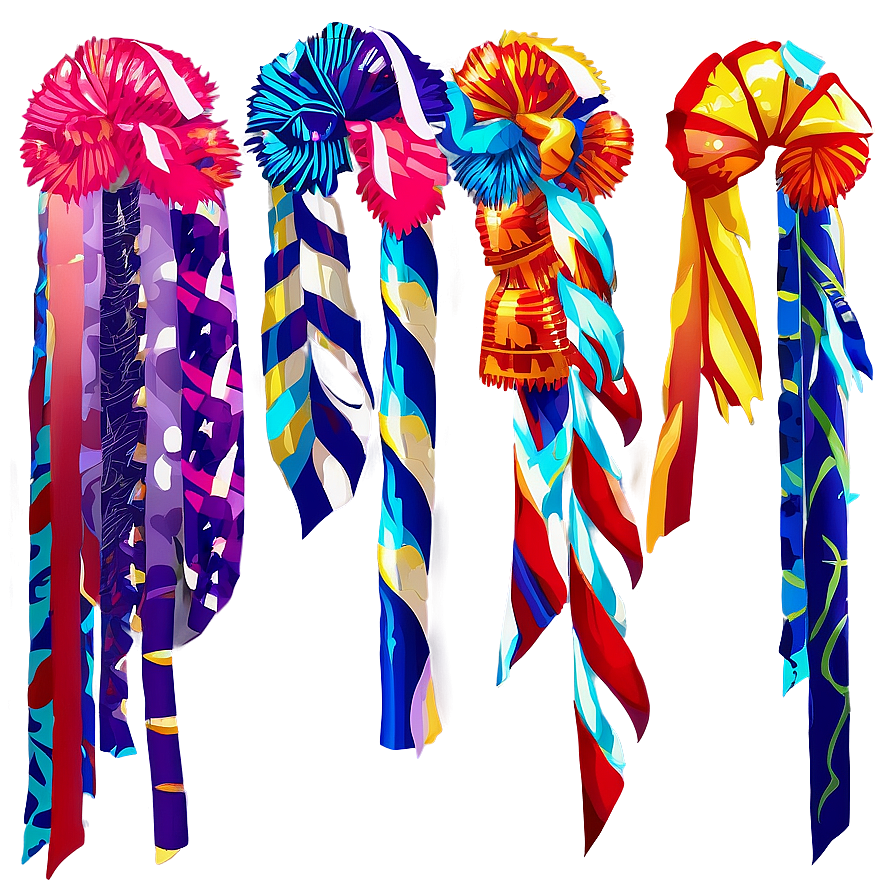 Animated Party Streamers Png Ljr88 PNG Image