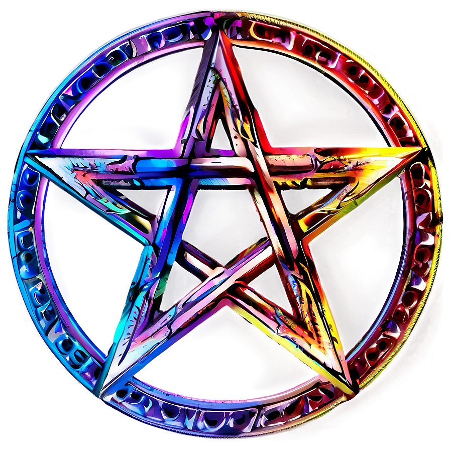 Animated Pentagram Scene Png Mph PNG Image