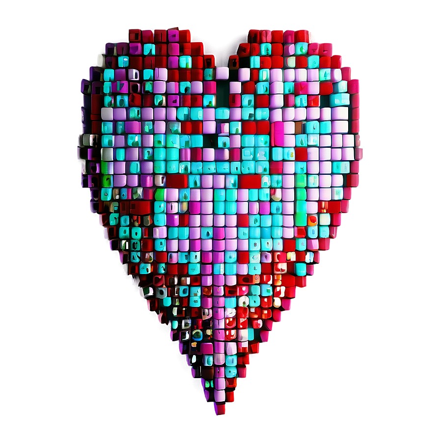 Animated Pixel Heart Png Kkg90 PNG Image