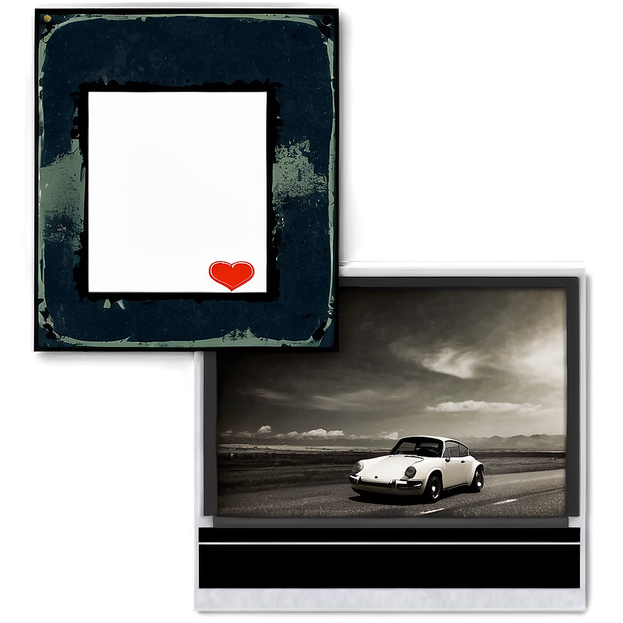 Animated Polaroid Frame Template Png Kmc PNG Image