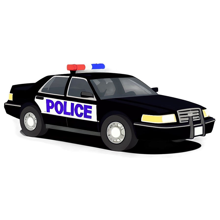 Animated Police Car Png Bia PNG Image