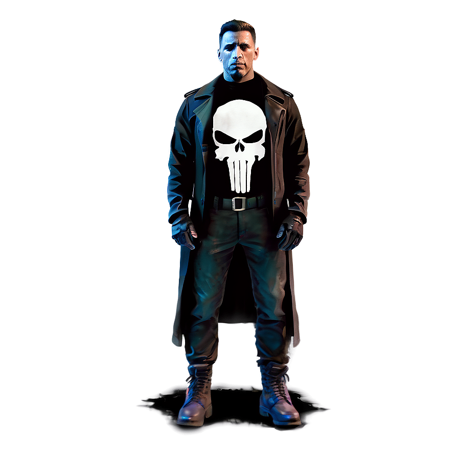 Animated Punisher Skull Character Png 85 PNG Image