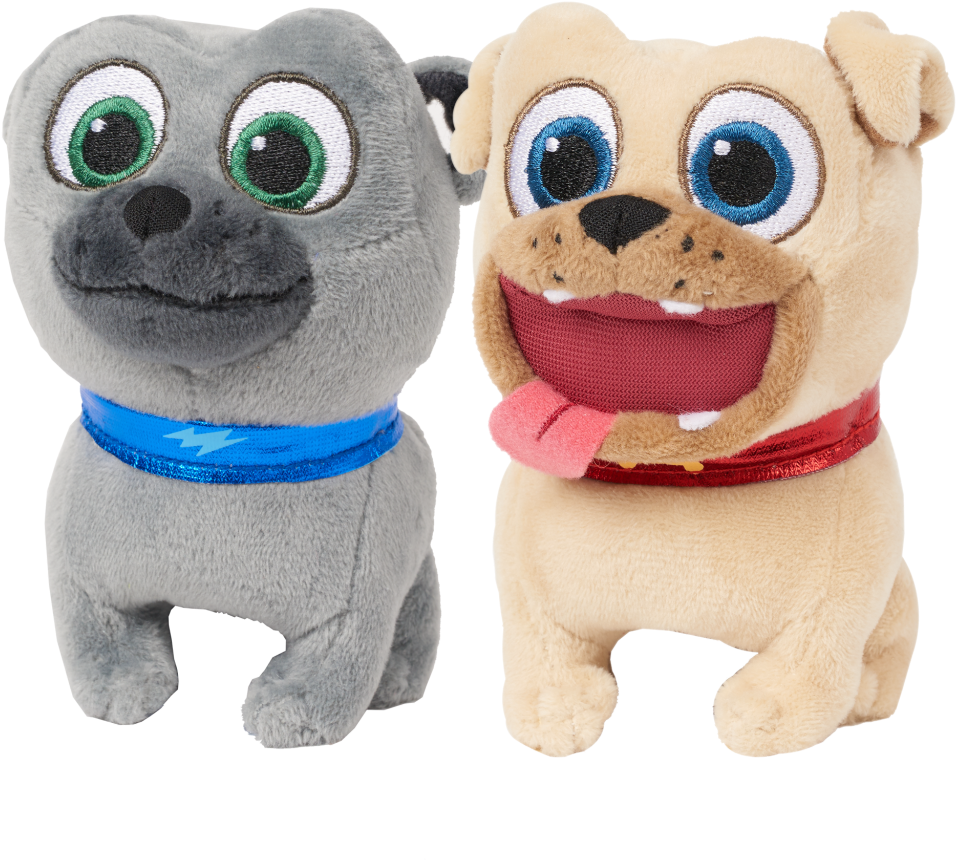 Animated Puppy Plush Toys PNG Image