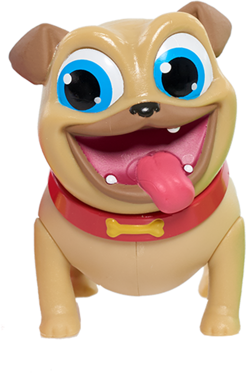 Animated Puppy Toy Figure PNG Image