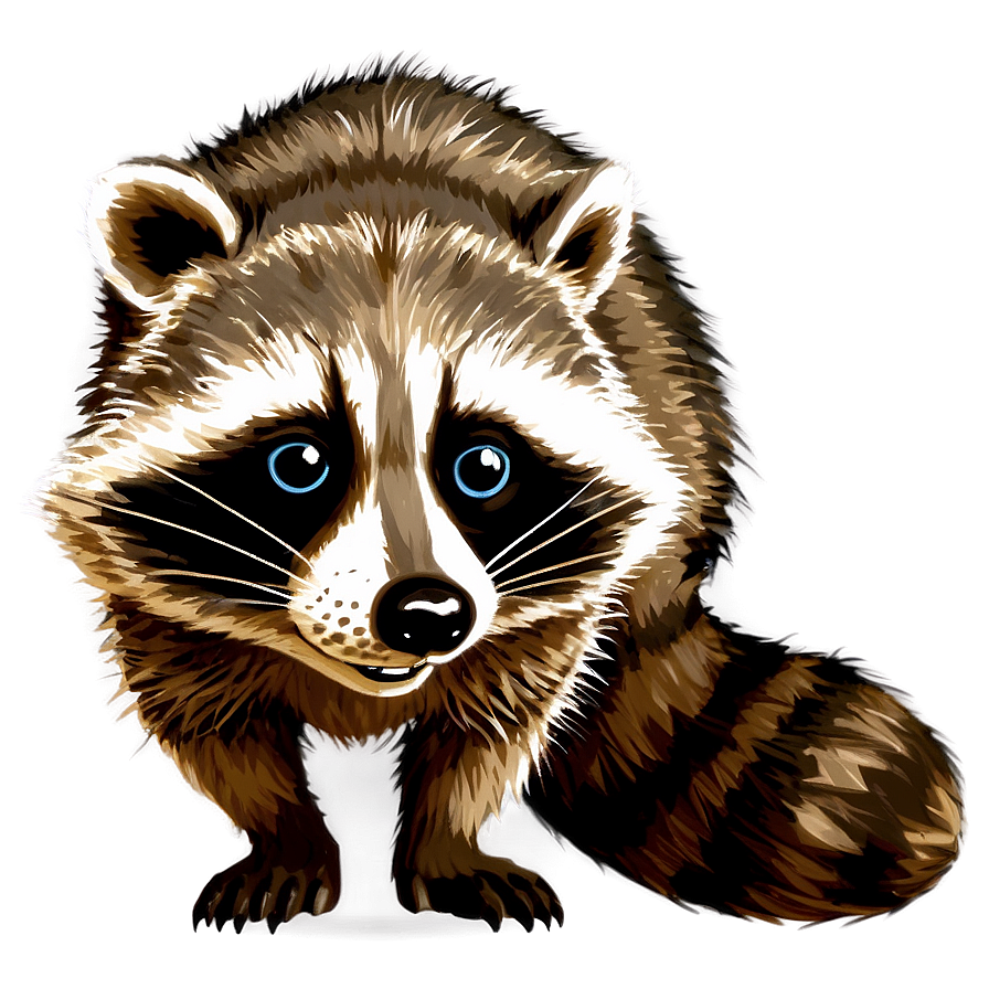 Animated Raccoon Png 41 PNG Image