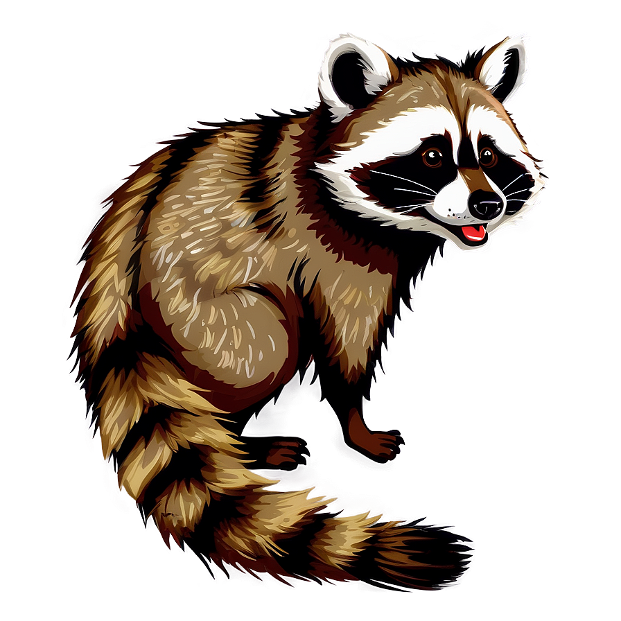 Animated Raccoon Png 49 PNG Image