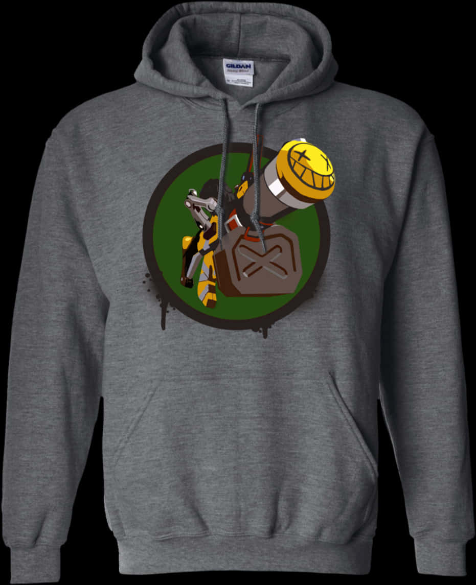 Animated Raccoon Thug Life Hoodie PNG Image