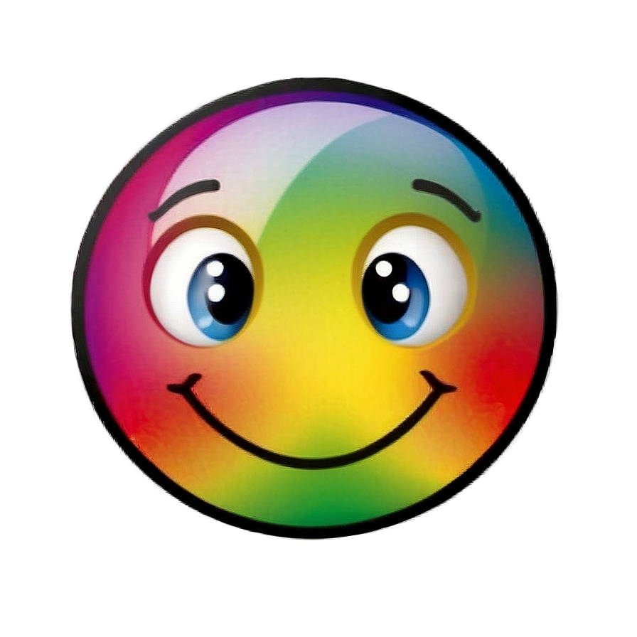 Animated Rainbow Emoji Png 06272024 PNG Image