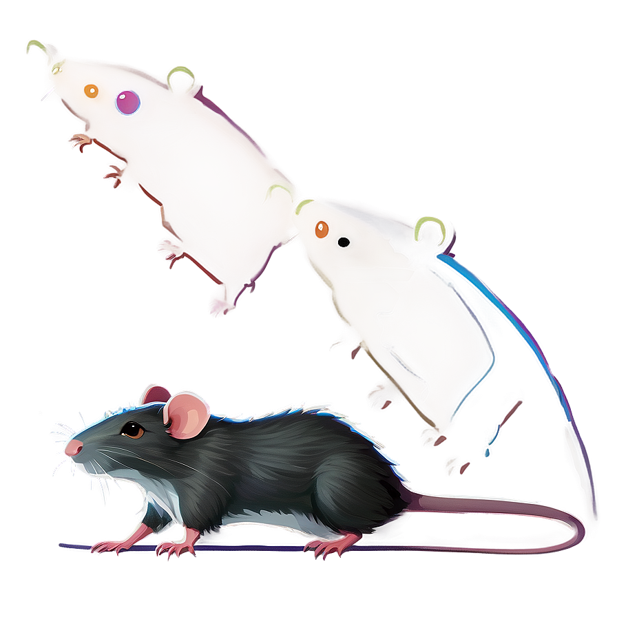 Animated Rat Graphic Png Arg PNG Image