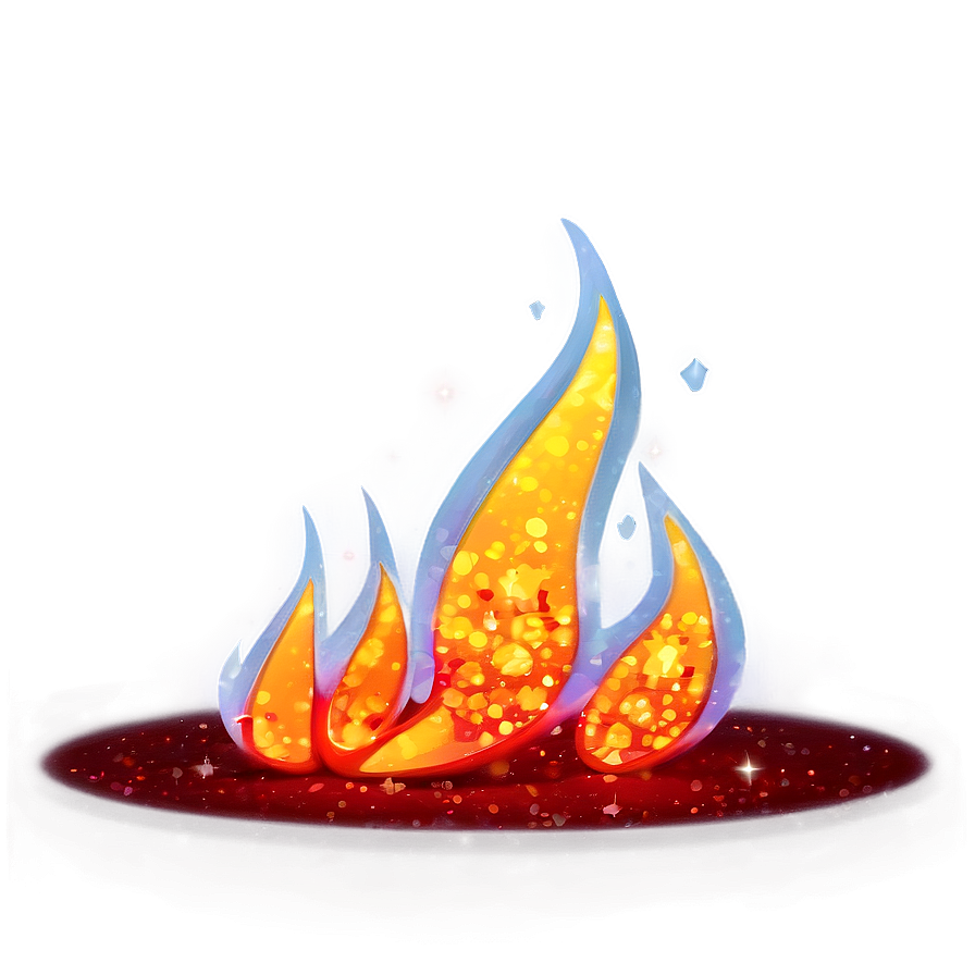 Animated Red Fire Sparkle Png Rdn PNG Image