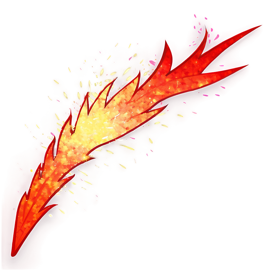 Animated Red Fire Sparkle Png Yau52 PNG Image