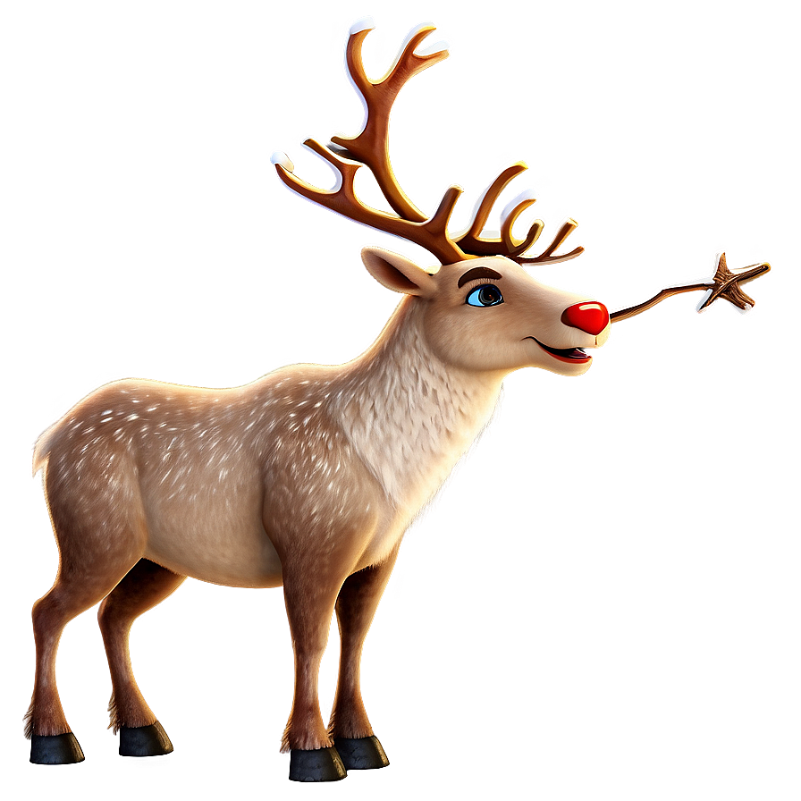 Animated Reindeer Png 49 PNG Image