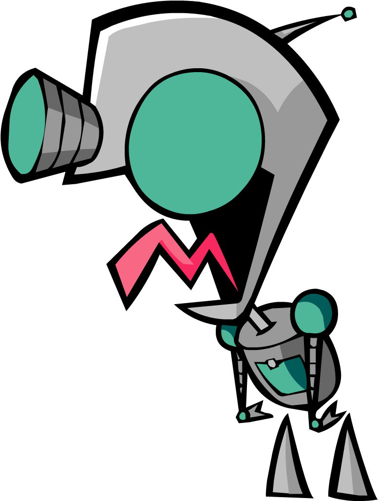 Animated Robot Dog Cartoon Character PNG Image