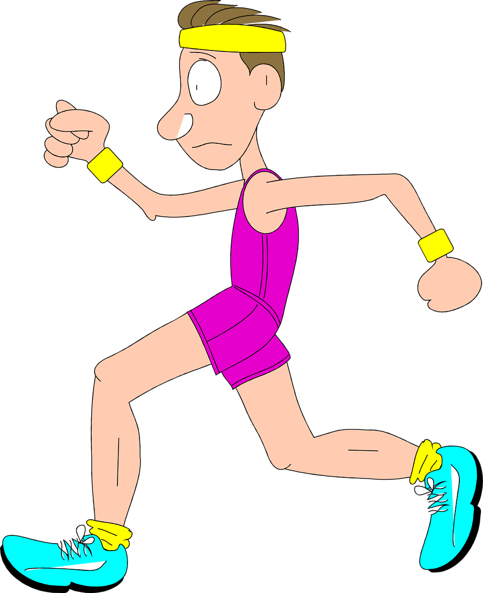 Animated Runnerin Stride PNG Image