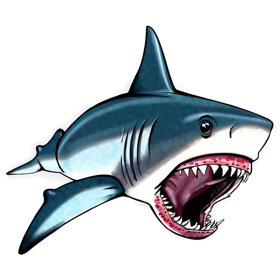 Animated Shark Jaw Png 06292024 PNG Image