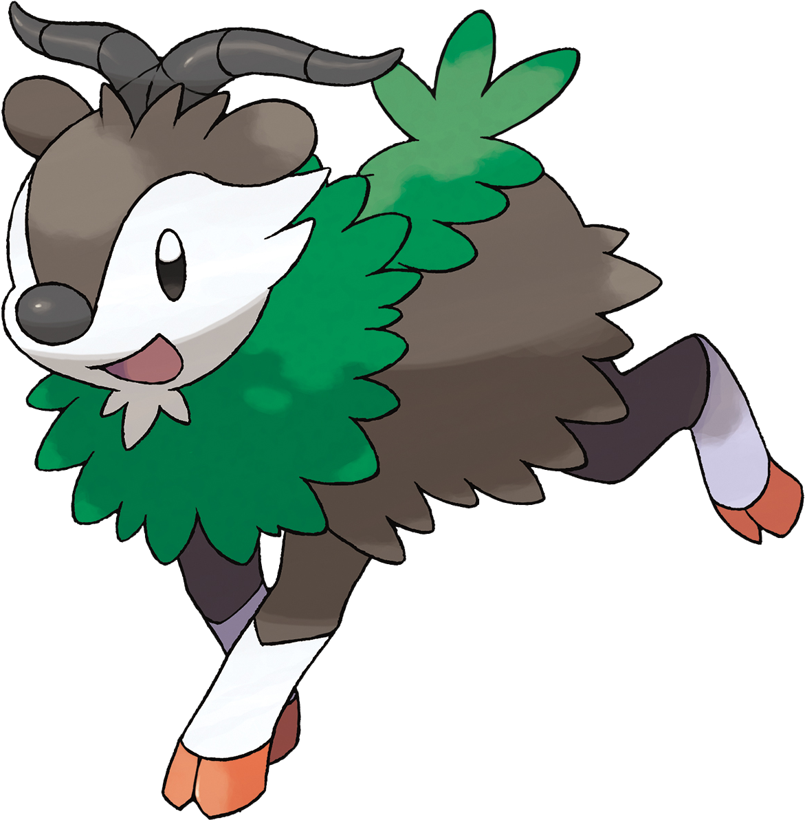 Animated Skiddo Pokemon PNG Image