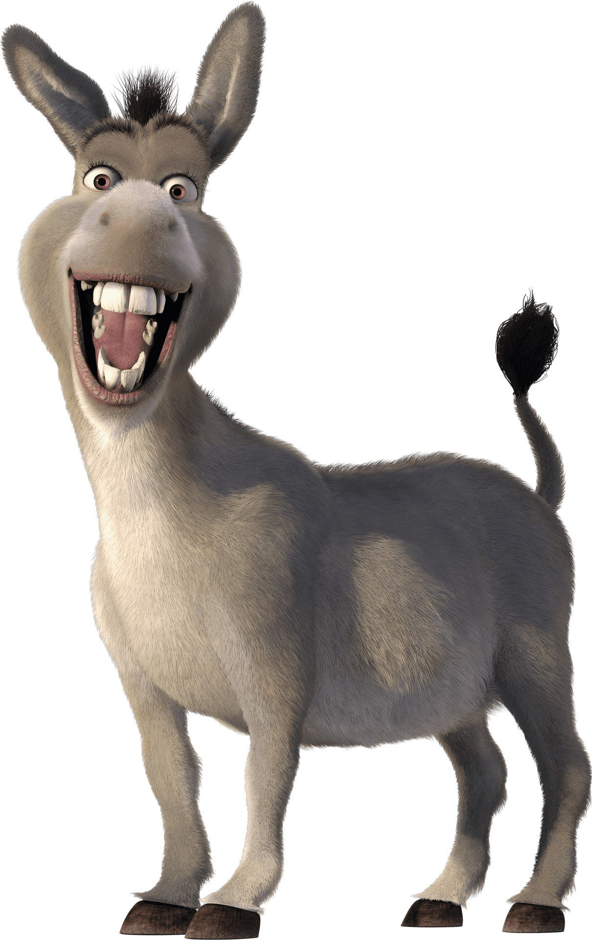 Animated Smiling Donkey PNG Image