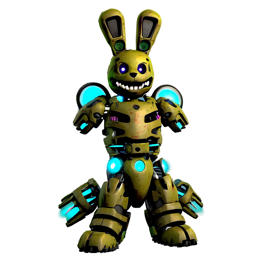 Animated Springtrap Design Png 05252024 PNG Image