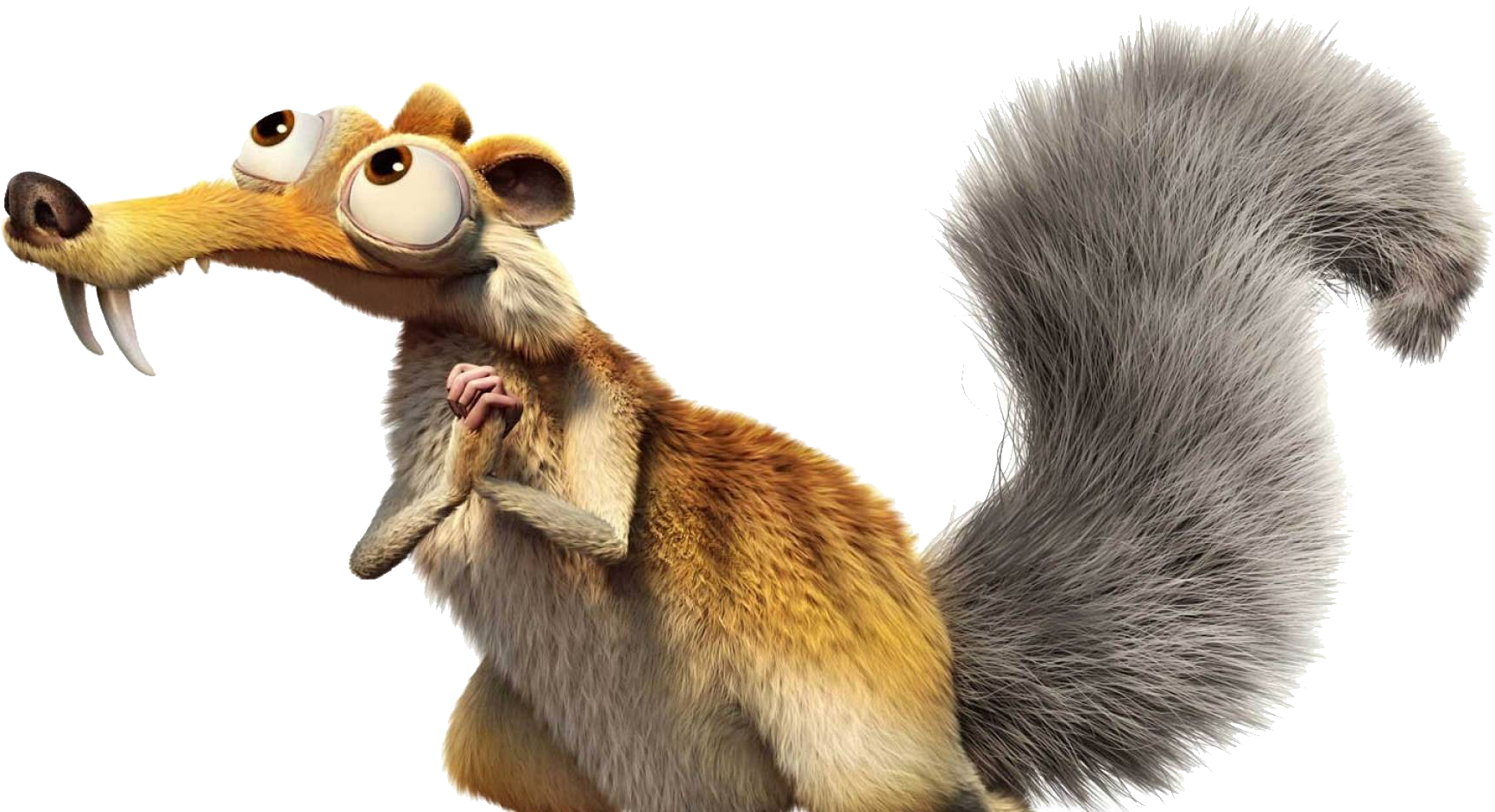 Animated Squirrel Character PNG Image