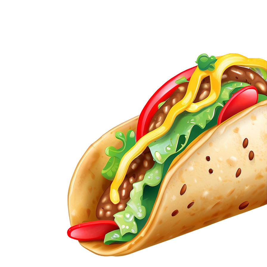 Animated Taco Clipart Png Vnh PNG Image