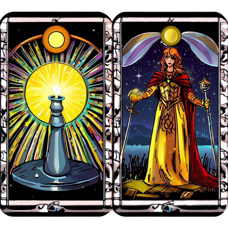 Animated Tarot Cards Png Ocm PNG Image