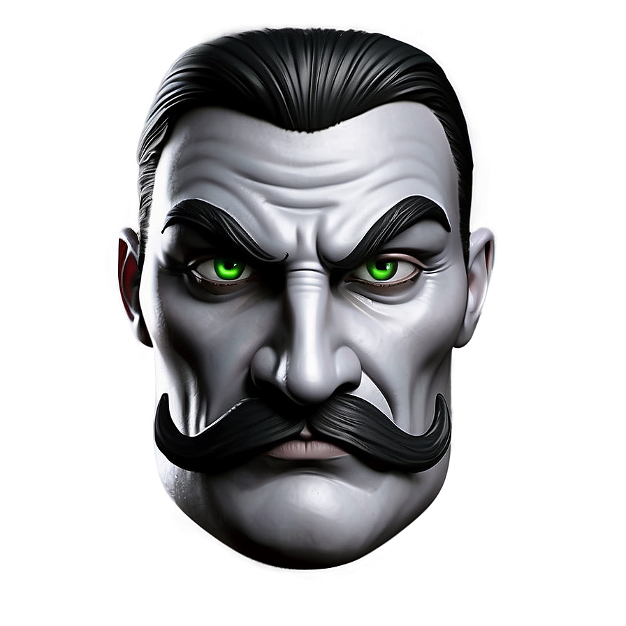 Animated Villain Mustache Png Rji PNG Image