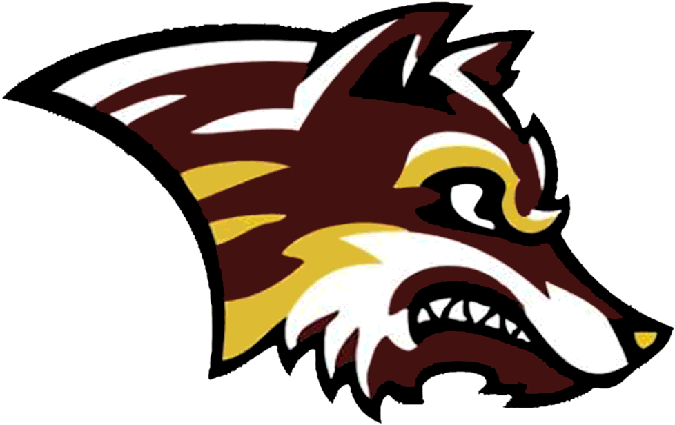 Animated Wolf Head Graphic PNG Image