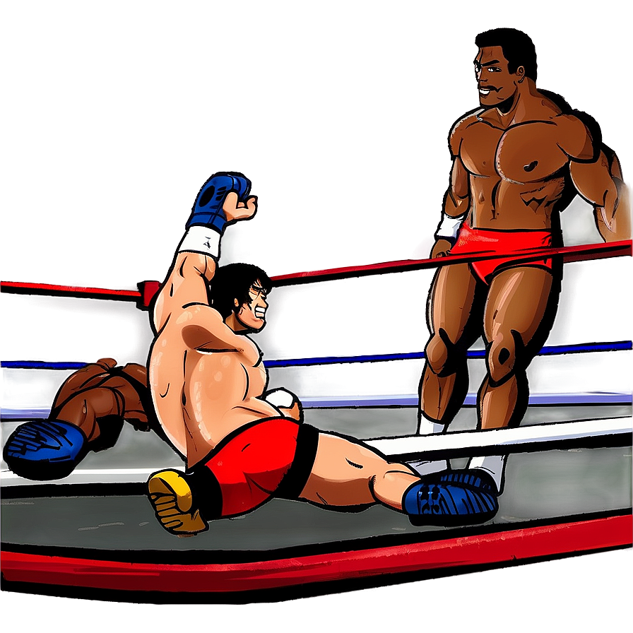 Animated Wrestling Ring Scene Png 60 PNG Image