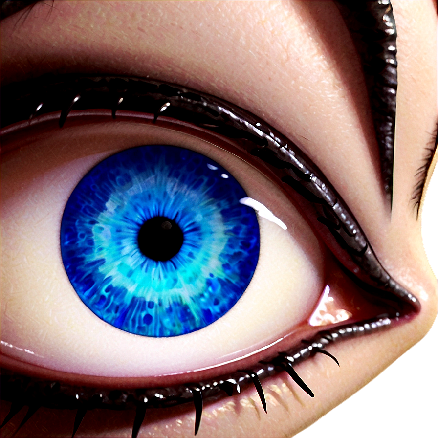 Anime Blue Eyes Png 06122024 PNG Image