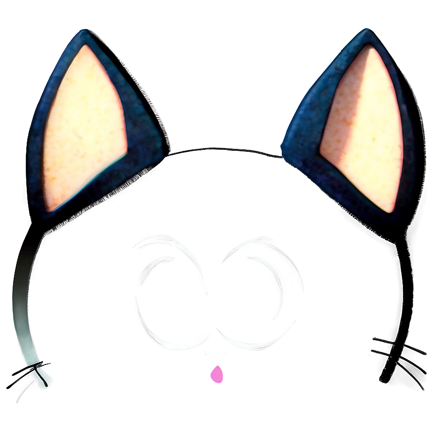 Anime Cat Ears Accessory Png Cjv86 PNG Image