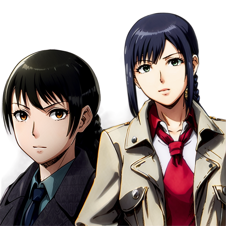 Anime Character In Detective Outfit Png Gyw47 PNG Image