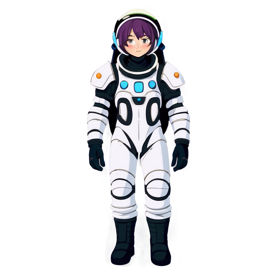 Anime Character In Space Suit Png Rbw77 PNG Image