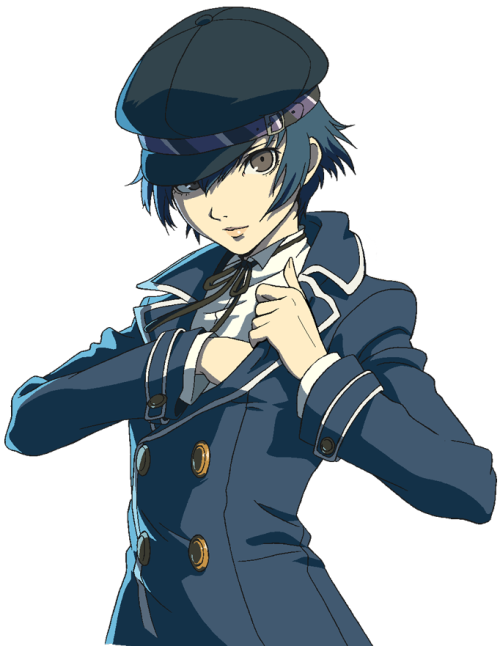 Anime Characterin Blue Uniform PNG Image