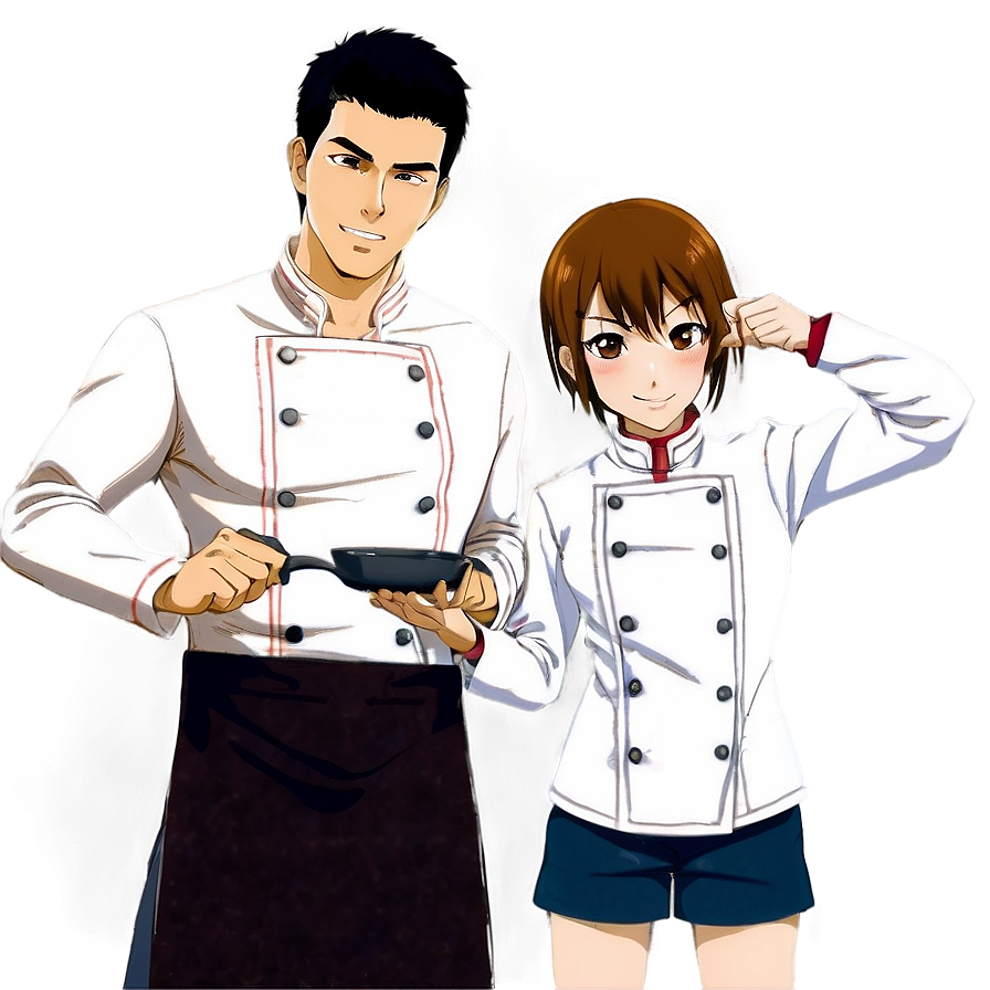 Anime Cooking Showdown Png Jwj15 PNG Image