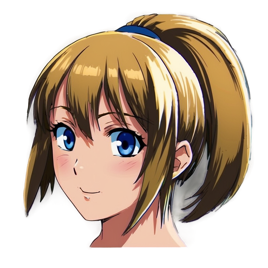 Anime Face With Tail Png Uao41 PNG Image