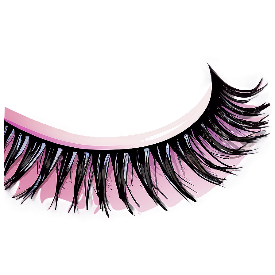 Anime Fake Eyelashes Png Psh64 PNG Image