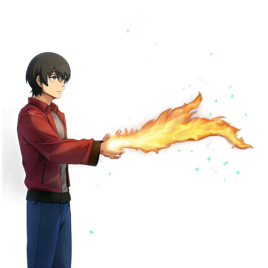 Anime Fire Breath Png Cuc8 PNG Image