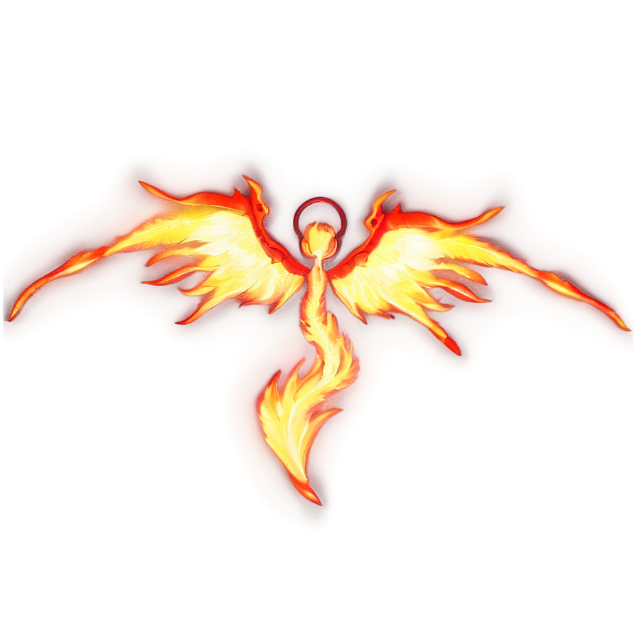 Anime Fire Wings Png Dsg78 PNG Image