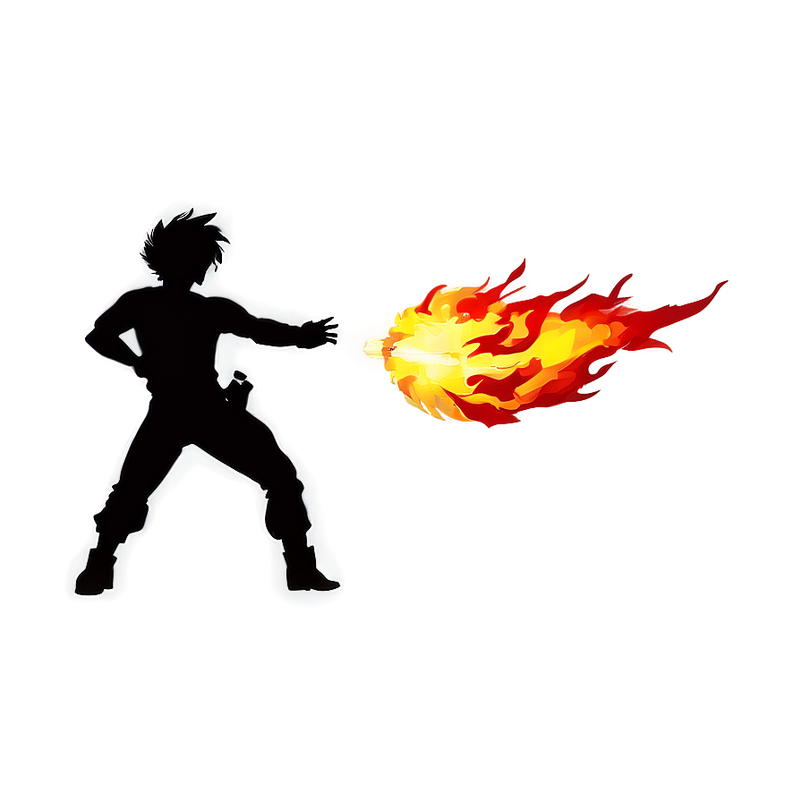 Anime Fireball Illustration Png Nrm PNG Image