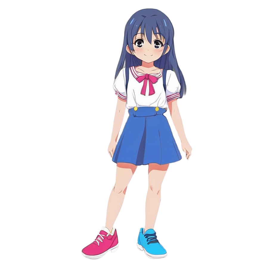 Anime Girl B PNG Image