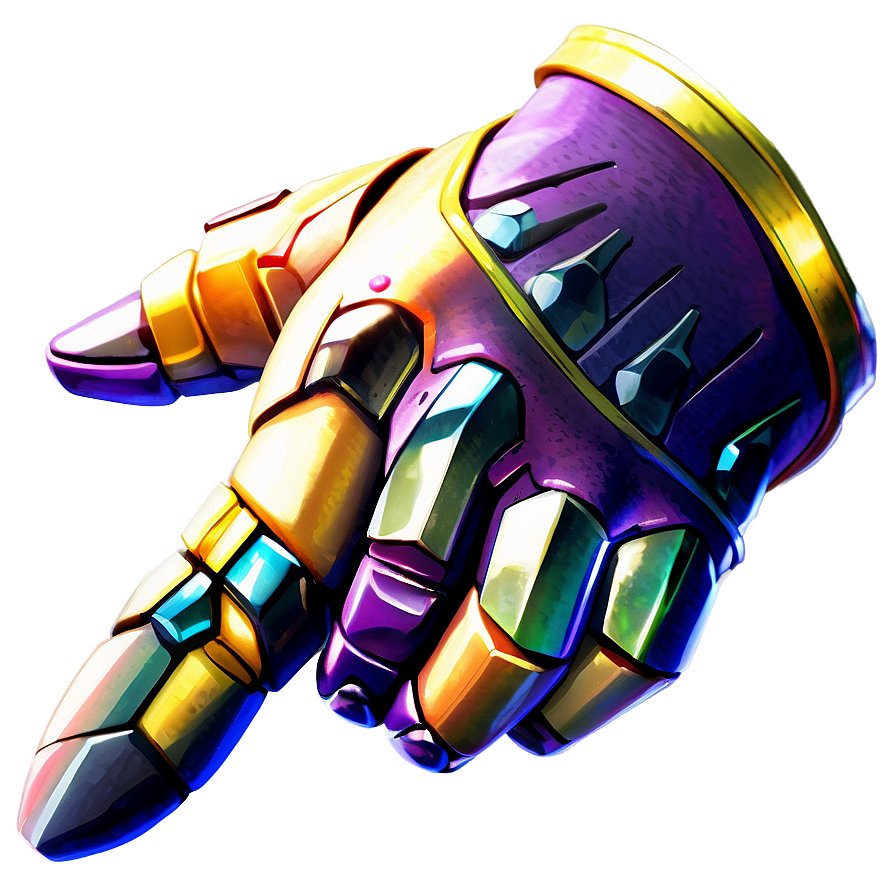 Anime Hand With Gauntlet Png 06202024 PNG Image